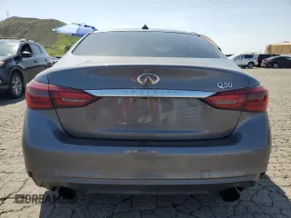 2018 Infiniti Q50 Luxe с VIN JN1EV7AP0JM353007, выставлен на аукционе Copart как лот 52200695 с пробегом 123 507 миль миль и Списание • Salvage title. История ставок и продаж доступна на DreamBid. Изображение 6.