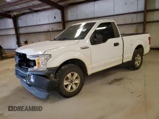 2018 Ford F-150 XL with VIN 1FTMF1CB2JFE39024, listed as a Copart auction lot 88847245 with 121,592 mi miles and Salvage Title. Bid and sale history available at carsss.com. Image 1.