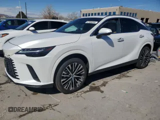 2024 Lexus RX with VIN 2T2BBMCA6RC027295, listed as a Copart auction lot 47969255 with 9,412 mi miles and Salvage Title. Bid and sale history available at carsss.com. Image 1.