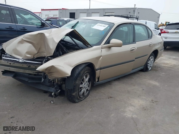 2005 Chevrolet Impala with VIN 2G1WF52E559207097, listed as a IAAI auction lot 41916308 with 128,890 mi miles. Bid and sale history available at carsss.com. Image 17.