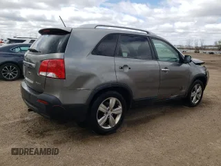 2013 Kia Sorento EX with VIN 5XYKUDA22DG370208, listed as a Copart auction lot 52539585 with 265,133 mi miles and Salvage title. Bid and sale history available at DreamBid. Image 3.