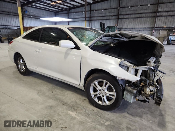 2007 Toyota Solara SE with VIN 4T1CE30P77U761250, listed as a Copart auction lot 62645425 with Not provided miles and Salvage title. Bid and sale history available at DreamBid. Image 4.