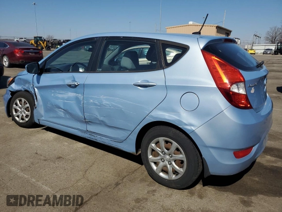 2013 Hyundai Accent GS with VIN KMHCT5AE4DU114430, listed as a Copart auction lot 48618865 with 112,401 mi miles and Clean Title. Bid and sale history available at carsss.com. Image 2.