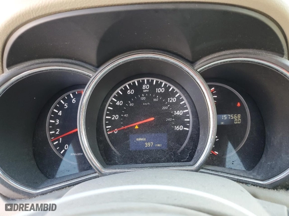 2012 Nissan Murano SV with VIN JN8AZ1MW4CW226675, listed as a Copart auction lot 43904425 with 157,568 mi miles and Salvage Title. Bid and sale history available at carsss.com. Image 9.