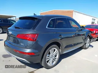 2018 Audi Q5 Premium Plus with VIN WA1BNAFY8J2107696, listed as a IAAI auction lot 41765883 with 75,363 mi miles. Bid and sale history available at carsss.com. Image 4.