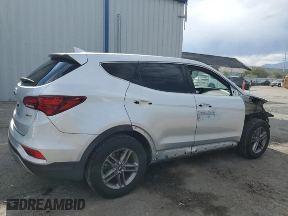 2017 Hyundai Santa Fe 2.4L z VIN 5XYZT3LB2HG392689, wystawiony jako Copart lot #59354795 z przebiegiem 54 525 mil mil oraz Szkoda całkowita • Salvage title. Historia ofert i sprzedaży dostępna na DreamBid. Obrazek 3.