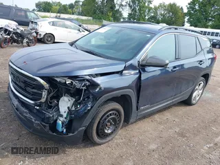 2018 GMC Terrain SLE with VIN 3GKALMEX0JL184311, listed as a IAAI auction lot 40238129 with 102,406 mi miles. Bid and sale history available at carsss.com. Image 17.