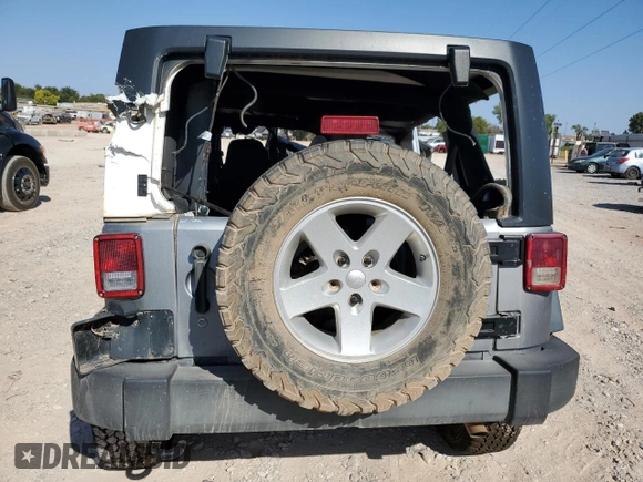 2016 Jeep Wrangler Unlimited Sport RHD with VIN 1C4BJWKG8GL307198, listed as a Copart auction lot 75927814 with Not provided miles and Non repairable. Bid and sale history available at DreamBid. Image 6.