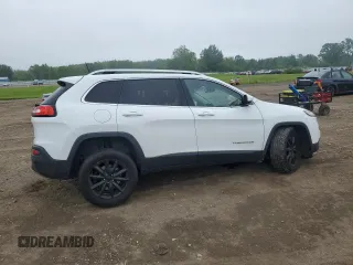 2016 Jeep Cherokee Limited with VIN 1C4PJMDB9GW244574, listed as a Copart auction lot 59346415 with 140,305 mi miles and Salvage title. Bid and sale history available at DreamBid. Image 3.