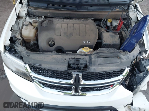 2018 Dodge Journey SXT with VIN 3C4PDCBG4JT514453, listed as a IAAI auction lot 41406727 with 121,235 mi miles. Bid and sale history available at carsss.com. Image 10.