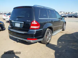 2012 Mercedes-Benz GL 450 with VIN 4JGBF7BE8CA764780, listed as a IAAI auction lot 41830382 with 131,498 mi miles and . Bid and sale history available at DreamBid. Image 4.
