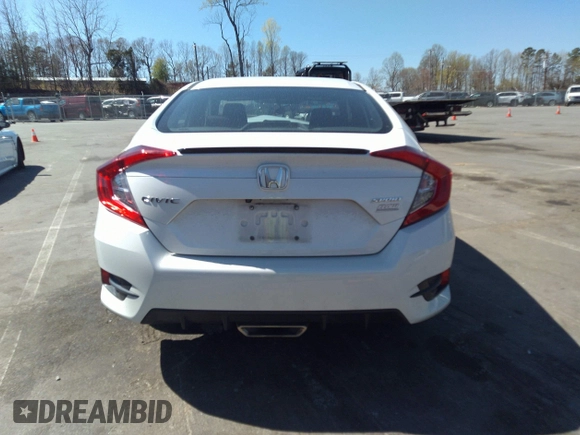 2020 Honda Civic Sedan Sport with VIN 2HGFC2F86LH551366, listed as a IAAI auction lot 41904942 with 93,112 mi miles. Bid and sale history available at carsss.com. Image 17.