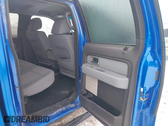 2011 Ford F-150 XLT with VIN 1FTFW1ET6BFC66155, listed as a IAAI auction lot 41515732 with 161,393 mi miles. Bid and sale history available at carsss.com. Image 8.