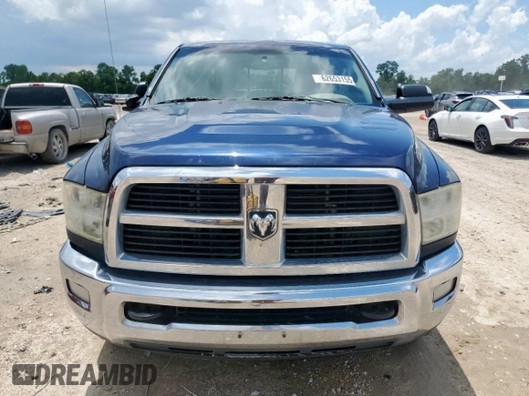 2012 Ram 2500 SLT with VIN 3C6TD5DT3CG115847, listed as a Copart auction lot 62653155 with 107,653 mi miles and Salvage title. Bid and sale history available at DreamBid. Image 5.