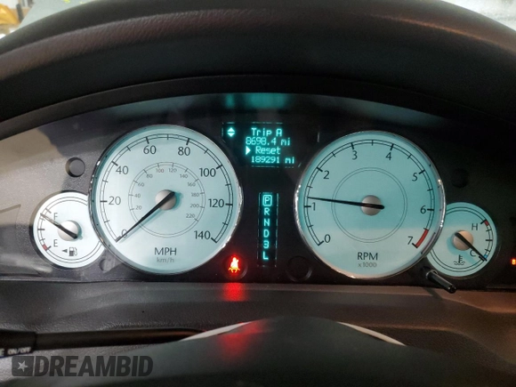 2006 Chrysler 300 Touring with VIN 2C3KA53G46H146292, listed as a Copart auction lot 50248275 with 189,291 mi miles and Salvage Title. Bid and sale history available at carsss.com. Image 9.