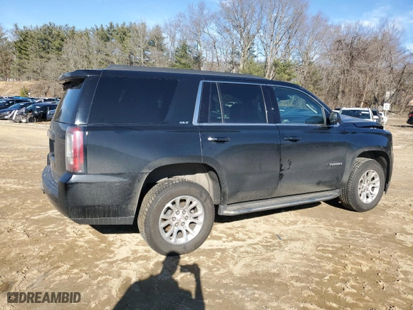 2019 GMC Yukon SLT with VIN 1GKS2BKC5KR117288, listed as a Copart auction lot 47980635 with 151,332 mi miles and Salvage Title. Bid and sale history available at carsss.com. Image 3.
