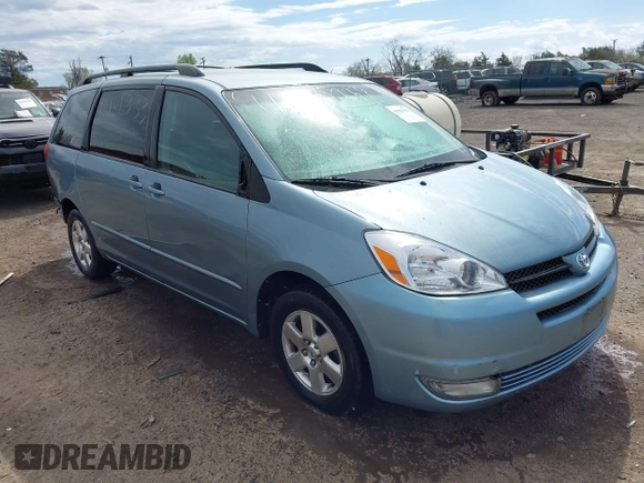 2005 Toyota Sienna XLE with VIN 5TDZA22C15S236748, listed as a IAAI auction lot 41901333 with 254,436 mi miles. Bid and sale history available at carsss.com. Image 1.