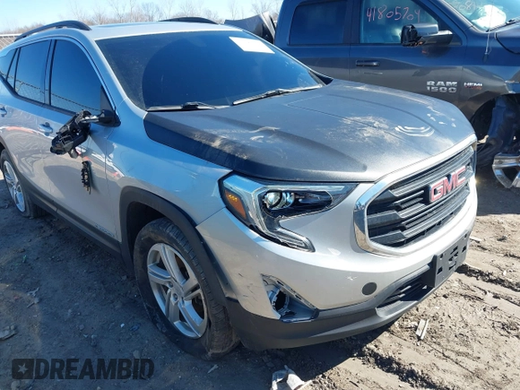 2019 GMC Terrain SLE with VIN 3GKALTEV9KL132718, listed as a IAAI auction lot 41790338 with 86,739 mi miles. Bid and sale history available at carsss.com. Image 17.