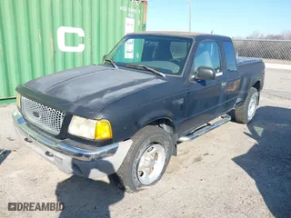 2001 Ford Ranger XL Fleet with VIN 1FTZR15U01PA42952, listed as a IAAI auction lot 41511355 with 143,544 mi miles. Bid and sale history available at carsss.com. Image 2.
