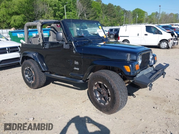2004 Jeep Wrangler Sahara with VIN 1J4FA59S74P801296, listed as a IAAI auction lot 42049291 with 152,208 mi miles and . Bid and sale history available at DreamBid. Image 1.