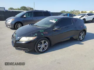 2011 Honda CR-Z with VIN JHMZF1C47BS007513, listed as a Copart auction lot 52969735 with 134,408 mi miles and Salvage Title. Bid and sale history available at carsss.com. Image 1.