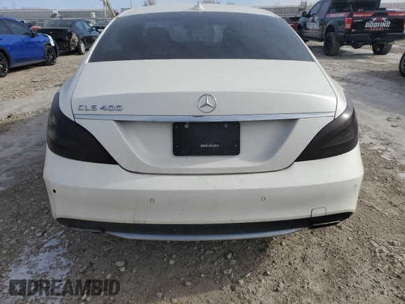 2016 Mercedes-Benz CLS 400 with VIN WDDLJ6FB8GA161891, listed as a Copart auction lot 87276124 with 93,133 mi miles and Salvage title. Bid and sale history available at DreamBid. Image 6.
