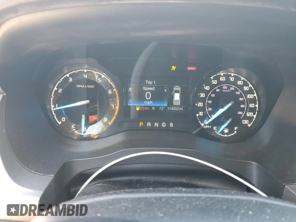 2019 Ford Ranger XL with VIN 1FTER4FH1KLA47197, listed as a Copart auction lot 58034145 with 114,002 mi miles and Salvage title. Bid and sale history available at DreamBid. Image 9.