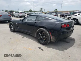 2017 Chevrolet Corvette 3LT with VIN 1G1YF2D71H5108025, listed as a Copart auction lot 61598184 with 42,167 mi miles and Salvage Title. Bid and sale history available at carsss.com. Image 2.