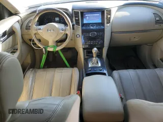 2016 Infiniti QX70 with VIN JN8CS1MU8GM670655, listed as a Copart auction lot 47000555 with 152,574 mi miles and Salvage Title. Bid and sale history available at DreamBid. Image 8.