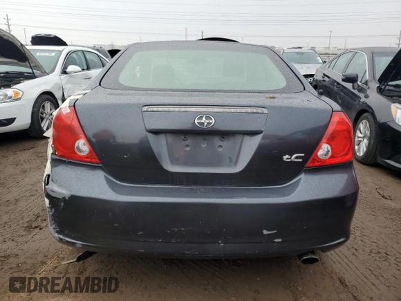2006 Scion tC with VIN JTKDE177460096700, listed as a Copart auction lot 48343545 with 240,353 mi miles and Salvage Title. Bid and sale history available at carsss.com. Image 6.