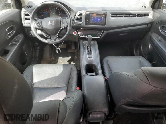 2016 Honda HR-V EX-L w/Navi with VIN 3CZRU6H77GM761013, listed as a Copart auction lot 53153565 with 37,363 mi miles and Salvage Title. Bid and sale history available at carsss.com. Image 8.
