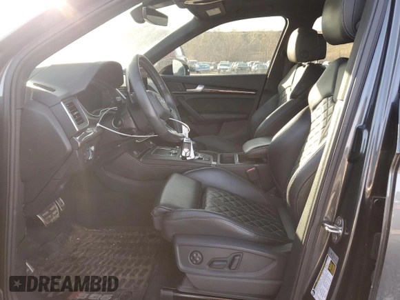 2018 Audi SQ5 Prestige with VIN WA1C4AFYXJ2245392, listed as a Copart auction lot 52140345 with 41,113 mi miles and Salvage Title. Bid and sale history available at carsss.com. Image 7.