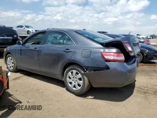 2011 Toyota Camry LE with VIN 4T4BF3EK7BR159856, listed as a Copart auction lot 59521625 with 123,519 mi miles and Salvage title. Bid and sale history available at DreamBid. Image 2.
