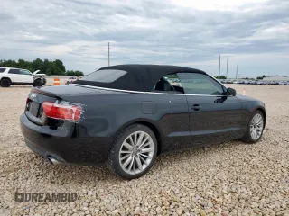 2012 Audi A5 Premium with VIN WAUCFAFH3CN009049, listed as a Copart auction lot 60426355 with 65,272 mi miles and Clean title. Bid and sale history available at DreamBid. Image 3.