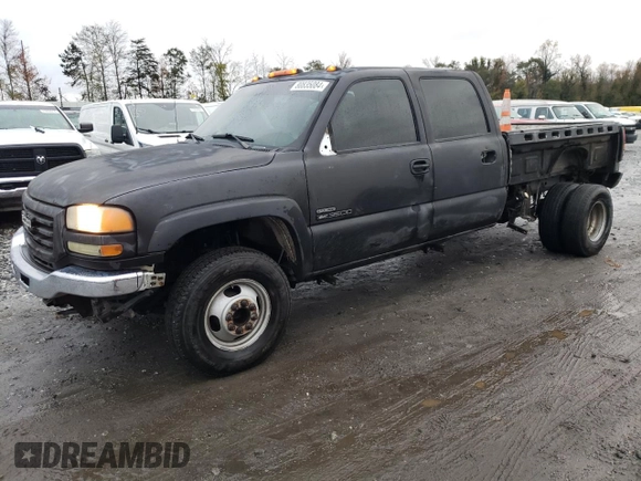 2007 GMC Sierra 3500 DRW Work Trk z VIN 1GTJK33D87F124104, wystawiony jako Copart lot #80835084 z przebiegiem 321 629 mil mil oraz Szkody całkowita. Historia ofert i sprzedaży dostępna na DreamBid. Obrazek 1.