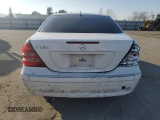 2002 Mercedes-Benz C 230/260/280/320 with VIN WDBRF64J42F196373, listed as a Copart auction lot 88166025 with 147,986 mi miles and Salvage Title. Bid and sale history available at DreamBid. Image 6.