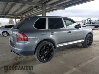 2004 Porsche Cayenne S with VIN WP1AB29P94LA70142, listed as a Copart auction lot 53356685 with 207,313 mi miles and Salvage Title. Bid and sale history available at carsss.com. Image 3.