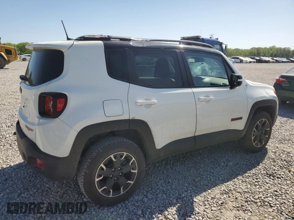 2023 Jeep Renegade Trailhawk z VIN ZACNJDC11PPP11965, wystawiony jako Copart lot #53273365 z przebiegiem 31 205 mil mil oraz Szkoda całkowita • Salvage title. Historia ofert i sprzedaży dostępna na DreamBid. Obrazek 3.