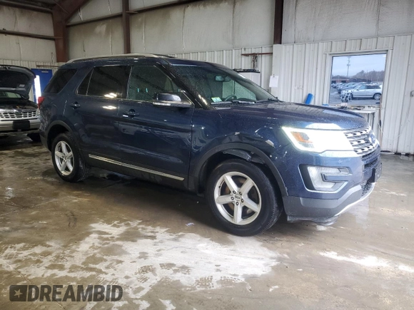 2016 Ford Explorer XLT with VIN 1FM5K8D80GGC53251, listed as a Copart auction lot 48469645 with 142,984 mi miles and Salvage Title. Bid and sale history available at DreamBid. Image 4.