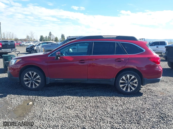 2015 Subaru Outback 2.5i Limited with VIN 4S4BSANC1F3314349, listed as a IAAI auction lot 41844184 with 132,850 mi miles. Bid and sale history available at carsss.com. Image 14.