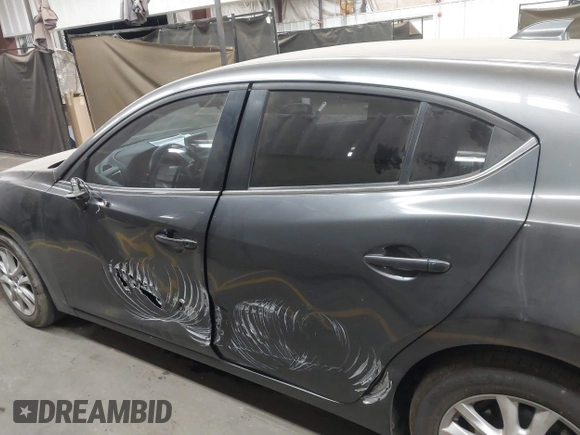 2015 Mazda 3 i Touring with VIN JM1BM1L75F1259985, listed as a IAAI auction lot 41067447 with 104,865 mi miles and . Bid and sale history available at carsss.com. Image 14.