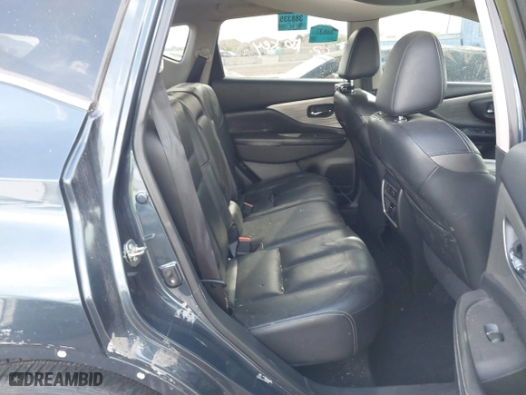 2015 Nissan Murano Platinum with VIN 5N1AZ2MH0FN230862, listed as a IAAI auction lot 41960661 with 136,724 mi miles. Bid and sale history available at carsss.com. Image 8.
