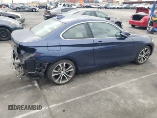 2016 BMW 2 Series 228i z VIN WBA1F9C51GV546640, wystawiony jako Copart lot #55635985 z przebiegiem 78 189 mil mil oraz Szkoda całkowita • Salvage title. Historia ofert i sprzedaży dostępna na DreamBid. Obrazek 3.