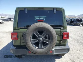 2021 Jeep Wrangler Unlimited Sahara Altitude с VIN 1C4HJXEN5MW865773, выставлен на аукционе Copart как лот 66431724 с пробегом 61 101 миль миль и Списание • Salvage title. История ставок и продаж доступна на DreamBid. Изображение 6.