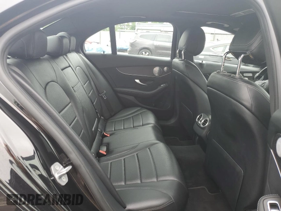 2021 Mercedes-Benz C 300 with VIN W1KWF8EBXMR629631, listed as a Copart auction lot 60163615 with 45,748 mi miles and Clean title. Bid and sale history available at DreamBid. Image 10.