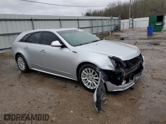 2010 Cadillac CTS with VIN 1G6DE8EG1A0147522, listed as a Copart auction lot 42380845 with 3,956 mi miles and Salvage Title. Bid and sale history available at DreamBid. Image 4.