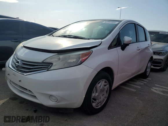 2015 Nissan Note SR with VIN 3N1CE2CPXFL411469, listed as a Copart auction lot 53751805 with 64,144 mi miles and Salvage title. Bid and sale history available at DreamBid. Image 1.
