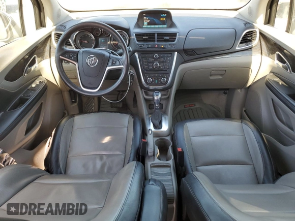 2016 Buick Encore Leather with VIN KL4CJCSB4GB649612, listed as a Copart auction lot 45162505 with 100,567 mi miles and Salvage Title. Bid and sale history available at DreamBid. Image 8.