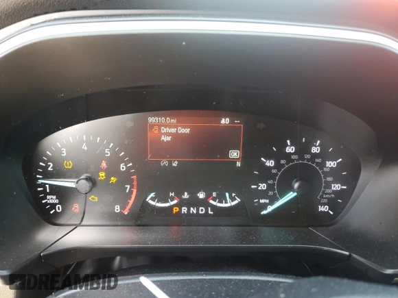2020 Ford Escape SE with VIN 1FMCU0G6XLUC47613, listed as a Copart auction lot 48487555 with 99,310 mi miles and Non Repairable. Bid and sale history available at carsss.com. Image 9.