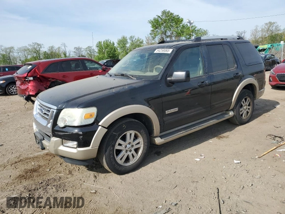 2007 Ford Explorer Eddie Bauer с VIN 1FMEU74E07UA74249, выставлен на аукционе Copart как лот 54258065 с пробегом 205 243 миль миль и Списание • Salvage title. История ставок и продаж доступна на DreamBid. Изображение 1.